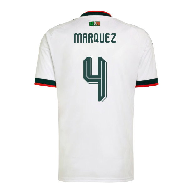 2026-2027 Mexico Away Shirt (Marquez 4)-SoccerKits Hub | Buy Soccer Jerseys Online